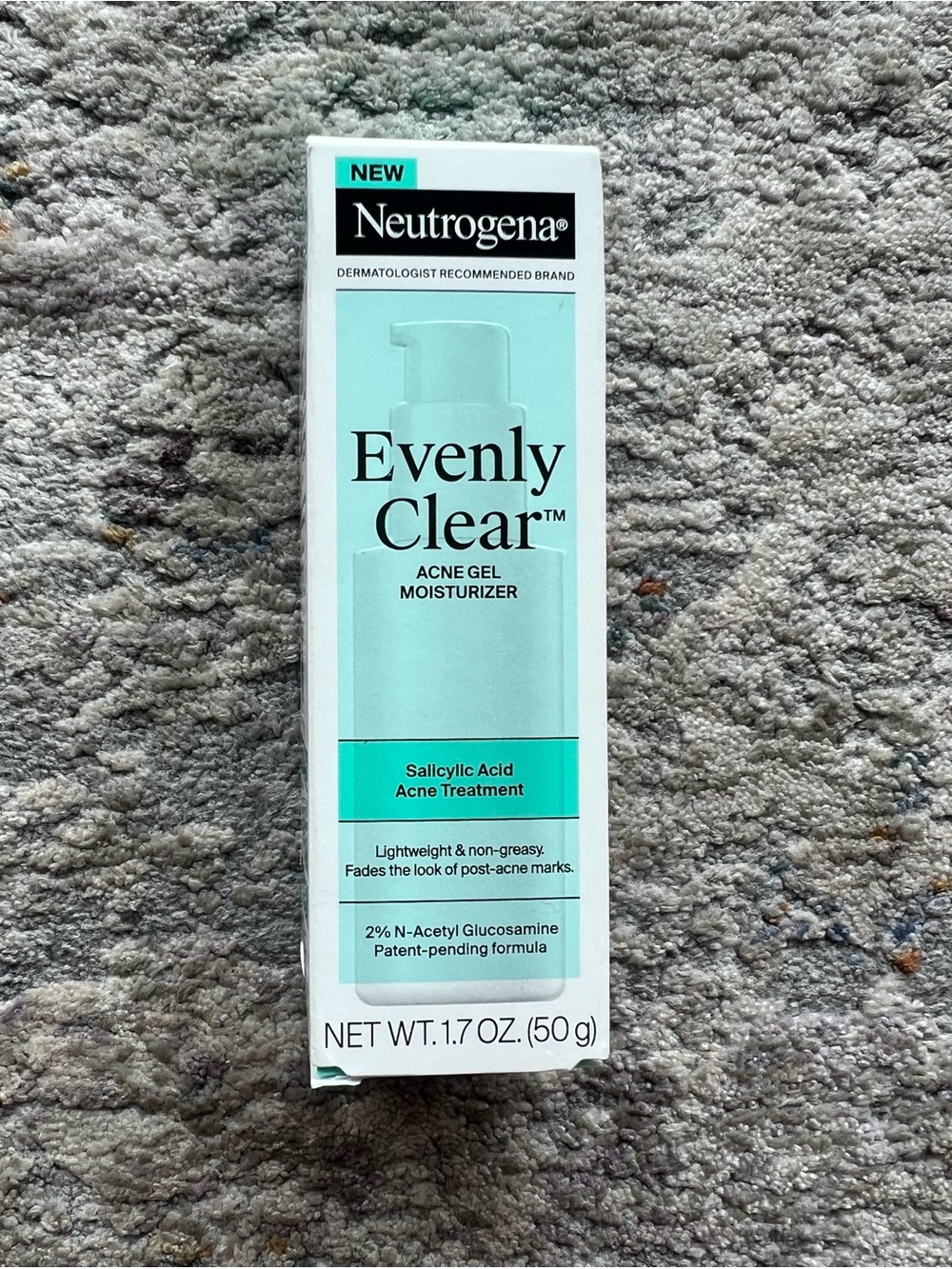 Neutrogena Evenly Clear Acne Gel Moisturizer